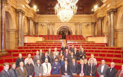 Visita al Parlament de Catalunya