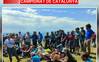 Celebrada la 2a prova lliga catalana i Campionat de Catalunya de Parapent!