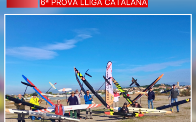 Celebrada la 6ª prova de la Lliga Catalana de F5J FAI