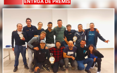 Celebrada l’entrega de premis de la Lliga Catalana de Parapent